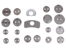 Przyrząd do wciskania tłoczków hamulcowych MECHANIC BRAKE SET BLACK 22, zestaw 22 szt.