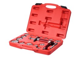 Pneumatyczny przyrząd do wciskania tłoczków hamulcowych MECHANIC BRAKE SET PNEU 16, zestaw 16 szt.