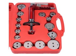 Pneumatyczny przyrząd do wciskania tłoczków hamulcowych MECHANIC BRAKE SET PNEU 16, zestaw 16 szt.