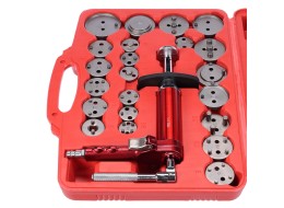 Pneumatyczny przyrząd do wciskania tłoczków hamulcowych MECHANIC BRAKE SET PNEU 23, zestaw 23 szt.
