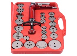 Pneumatyczny przyrząd do wciskania tłoczków hamulcowych MECHANIC BRAKE SET PNEU 23, zestaw 23 szt.