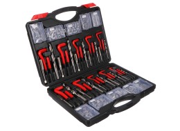 Zestaw do naprawy gwintów MECHANIC THREAD SET 261, M5 - M12, 1/4UNC-1/2UNC, 261 szt.