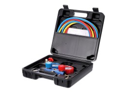 Zestaw do pomiaru ciśnienia i szczelności klimatyzacji samochodowej MECHANIC AC TESTER 1