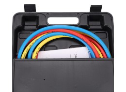 Zestaw do pomiaru ciśnienia i szczelności klimatyzacji samochodowej MECHANIC AC TESTER 1