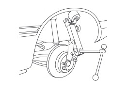Przyrząd do naprawy rantu błotnika MECHANIC FENDER 1