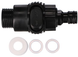 Szczotka przepływowa do mycia samochodu z dwoma końcówkami CAR DETAILING WASH BRUSH SET 1, 160 cm