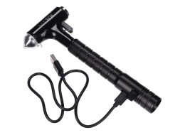 Wielofunkcyjny młotek bezpieczeństwa 3 w 1 CAR SAFETY HAMMER 1, 310 g