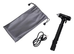 Wielofunkcyjny młotek bezpieczeństwa 3 w 1 CAR SAFETY HAMMER 1, 310 g