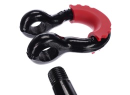Zaczep off-road z gumową osłoną CAR SHACKLE 1, nośność 4,75 t