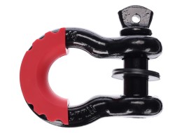 Zaczep off-road z gumową osłoną CAR SHACKLE 1, nośność 4,75 t