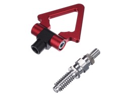 Ucho holownicze CAR TOW HOOK 1, czerwone