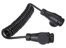 Propojovací spirálový kabel zástrčky tažného zařízení TRAILER CABLE 4, 13-13pin, 3m