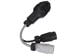 Kabelová redukce zásuvky tažného zařízení TRAILER CABLE 5, ze 13pin na 7pin N+S, 35cm