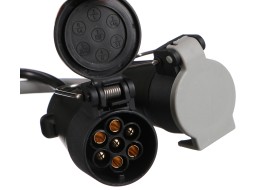Redukcja wtyczki urządzenia holowniczego TRAILER CABLE 6, z 13pin na 7pin N+S, 35cm