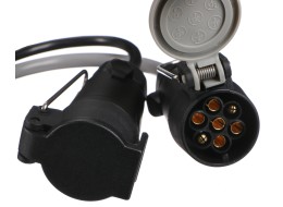 Redukcja wtyczki urządzenia holowniczego TRAILER CABLE 6, z 13pin na 7pin N+S, 35cm