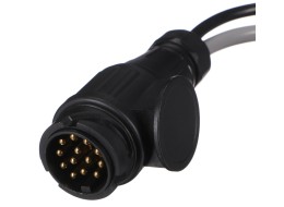 Redukcja wtyczki urządzenia holowniczego TRAILER CABLE 6, z 13pin na 7pin N+S, 35cm