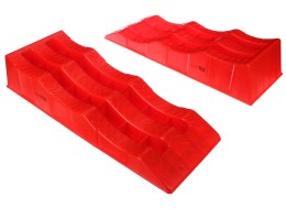 Rampy najazdowe do samochodu MECHANIC CAR RAMP 5T, 2 szt., czerwone