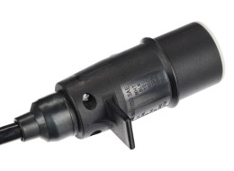 Spiralny kabel połączeniowy 7-pin typ S TRAILER CABLE 10, wtyczka z tworzywa, 24V, 3,5 m