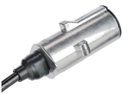 Spiralny kabel połączeniowy 7-pin typ N TRAILER CABLE 13, metalowa wtyczka, 24V, 3,5m