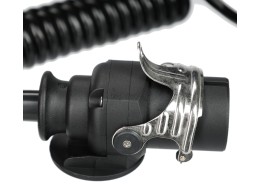 Spiralny przewód EBS 7pin TRAILER CABLE 14, 24V, 3,5 m