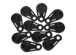 Zestaw uchwytów z oczkiem do mocowania plachty TRAILER TARP HOOK SET 1, 10 szt.