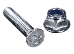 Zestaw haków ze śrubami do mocowania siatki/plandeki do przyczepy TRAILER HOOK SET 2, 10 szt.