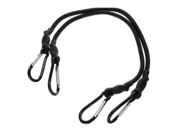 Gumowe pasy mocujące/gumki CARGO CORD CARABINER 50, 50 cm, 2 szt.