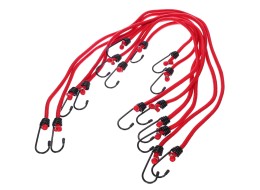 Zestaw gumowych pasów mocujących/gumek CARGO CORD SET BASIC 8, 8 szt.