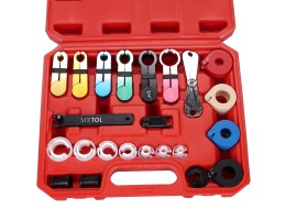 Zestaw do odłączania przewodów paliwowych i klimatyzacji MECHANIC AC SET 1, 22 szt.