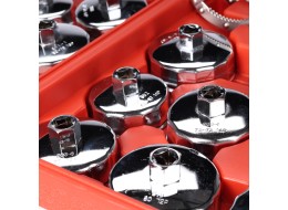 Zestaw nasadek do filtrów oleju MECHANIC OIL WRENCH 16, 16 szt.