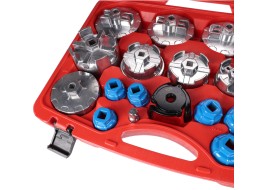 Zestaw do demontażu filtrów oleju MECHANIC OIL WRENCH 19, 19 szt.