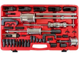 Zestaw do demontażu wtryskiwaczy z młotkiem odciągowym MECHANIC PULLER SET 2, 40 szt.
