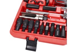 Zestaw do demontażu wtryskiwaczy z młotkiem odciągowym MECHANIC PULLER SET 2, 40 szt.