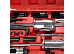 Zestaw do demontażu wtryskiwaczy z młotkiem odciągowym MECHANIC PULLER SET 2, 40 szt.