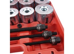Zestaw do wprasowywania i ściągania łożysk i tulei MECHANIC PULLER SET 3, 27 szt.