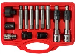 Zestaw do demontażu kół pasowych MECHANIC PULLEY SET 1, 13 szt.
