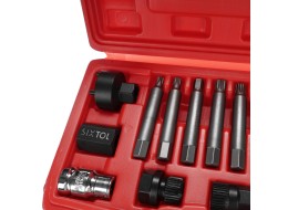Zestaw do demontażu kół pasowych MECHANIC PULLEY SET 1, 13 szt.