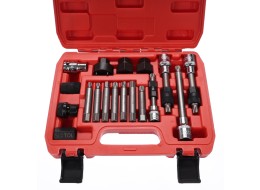 Zestaw do montażu i demontażu kół pasowych alternatora MECHANIC PULLEY SET 2, 18 szt.