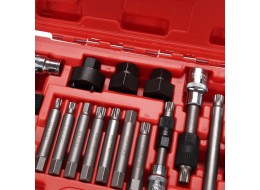 Zestaw do montażu i demontażu kół pasowych alternatora MECHANIC PULLEY SET 2, 18 szt.