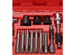 Zestaw do montażu i demontażu kół pasowych alternatora MECHANIC PULLEY SET 2, 18 szt.