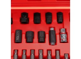 Zestaw do montażu i demontażu kół pasowych alternatora MECHANIC PULLEY SET 4, 30 szt.