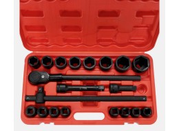 Zestaw nasadek z grzechotką MECHANIC WRENCH SET 2, o wzmocnionej konstrukcji, 21 szt.