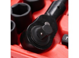 Zestaw nasadek z grzechotką MECHANIC WRENCH SET 2, o wzmocnionej konstrukcji, 21 szt.
