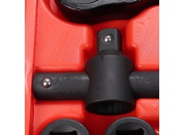 Zestaw nasadek z grzechotką MECHANIC WRENCH SET 2, o wzmocnionej konstrukcji, 21 szt.
