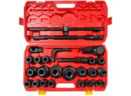 Zestaw nasadek MECHANIC WRENCH SET 3, o wzmocnionej konstrukcji, 26 szt.