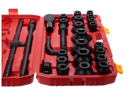 Zestaw nasadek MECHANIC WRENCH SET 3, o wzmocnionej konstrukcji, 26 szt.