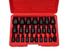 Zestaw wyciągaczy uszkodzonych śrub i nakrętek MECHANIC NUT REMOVER 2, 25 szt.