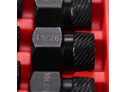 Zestaw wyciągaczy uszkodzonych śrub i nakrętek MECHANIC NUT REMOVER 2, 25 szt.