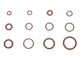 Zestaw miedzianych pierścieni uszczelniających MECHANIC RING SET 2, M5–M20, 300 szt.
