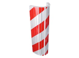 Samoprzylepny piankowy ochraniacz słupka do garażu CAR PARK GUARD POLE 1, 18x38x1,5cm, 2ks